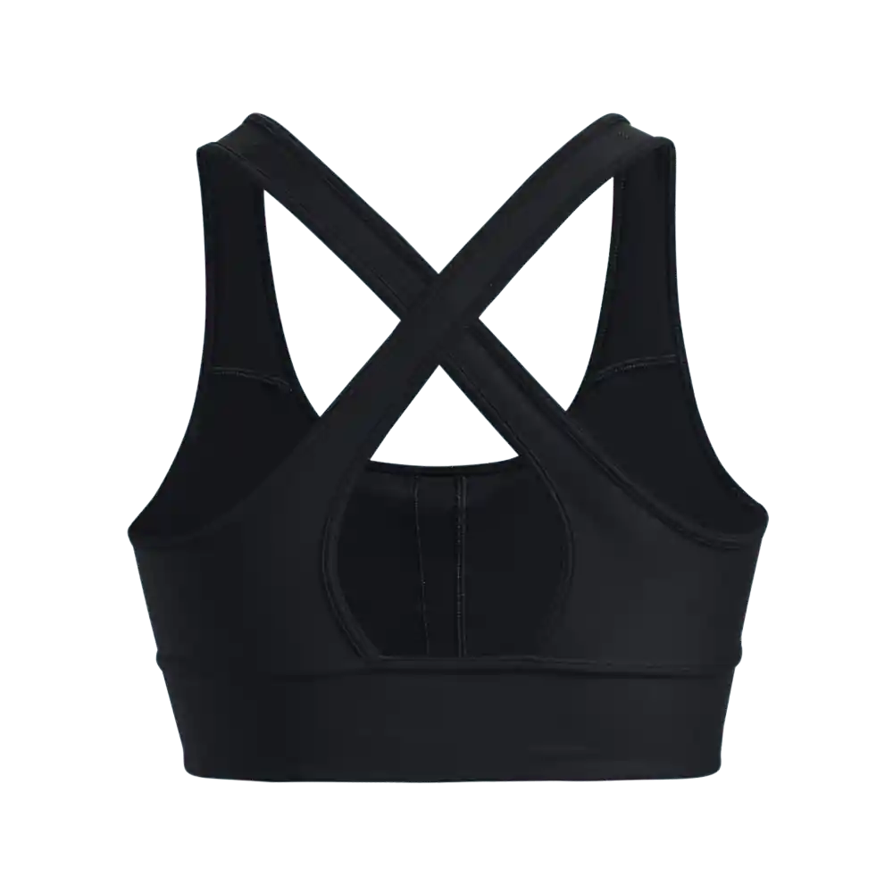 Under Armour Crop Crossback Longline 223 Mujer Negro XS