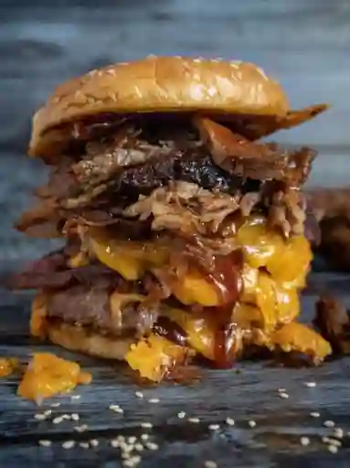 Hamburguesa Doble Cuarto de Libra Ahumada