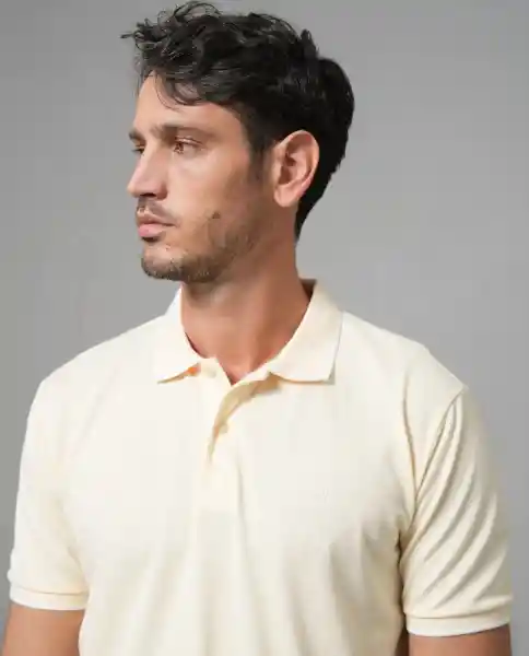 Camiseta Polo Hombre Amarillo Talla S 190G010_AMA110510 Rifle