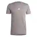 Adidas Camiseta D4t Hr Tee Para Hombre Gris Talla S
