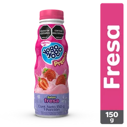 Yogo Yogo Yogurt Alimento Lácteo Sabor Fresa