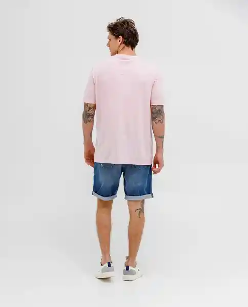 Camiseta Hombre Rosa Talla S 132006V Rifle