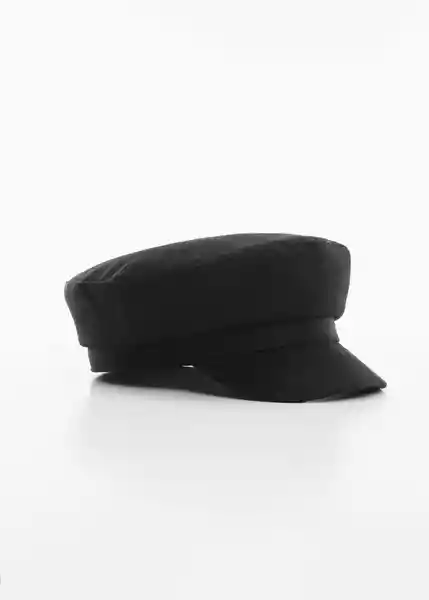 Gorra Nel1 Negro Talla M Mujer Mango