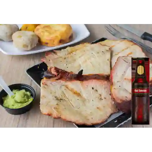 Combo Ternera + Cerveza Club Colomabia