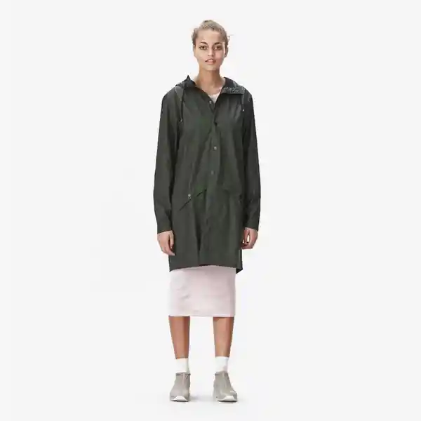 Inkanta Chaqueta Larga Rains Verde Talla M/L