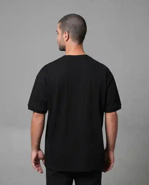Camiseta Hombre Negro Talla L 102G000 Rifle