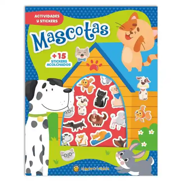 Stickers Acolchaditos Mascotas - El Gato de Hojalata
