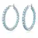 Aretes Matrix Azul 5647446 Swarovski