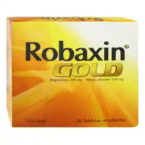 Robaxin Gold Sobre X 10 Tabletas