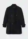 Parka Tango Negro Talla L Hombre Mango