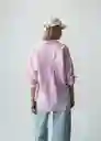 Camisa Sira Mujer Rosa Bonbon Claro T S 012G385 Naf Naf