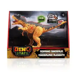 Boing Toys Figura de Acción Dinosaurio Amarillo Gris