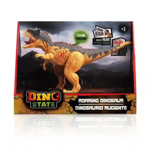 Boing Toys Figura de Acción Dinosaurio Amarillo Gris
