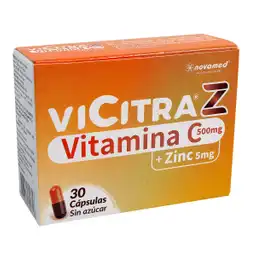 Vitamina C Vicitra Z(500 Mg)