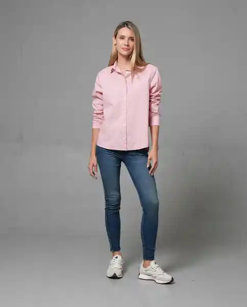 Camisa Mujer Rosa L 210g104_ros151611 Rifle