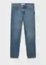 Jean Bob Tejano Oscuro Talla 40 Hombre Mango