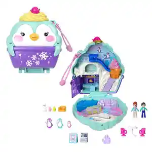 Polly Pocket Jugeute Pingüino de Nieve