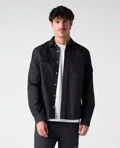 Camisa Hombre Negro Talla M 812G506_NEG190303