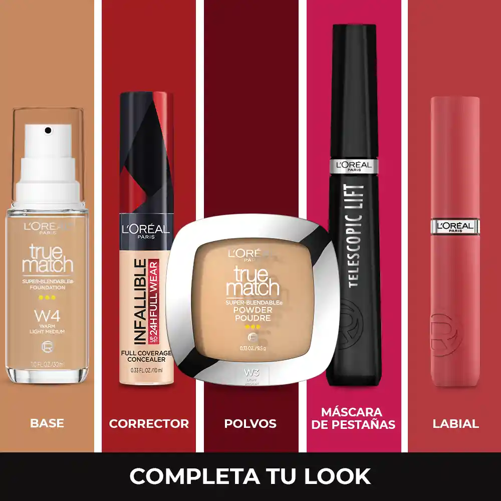 Base Líquida LOréal Paris True Match 30 mL