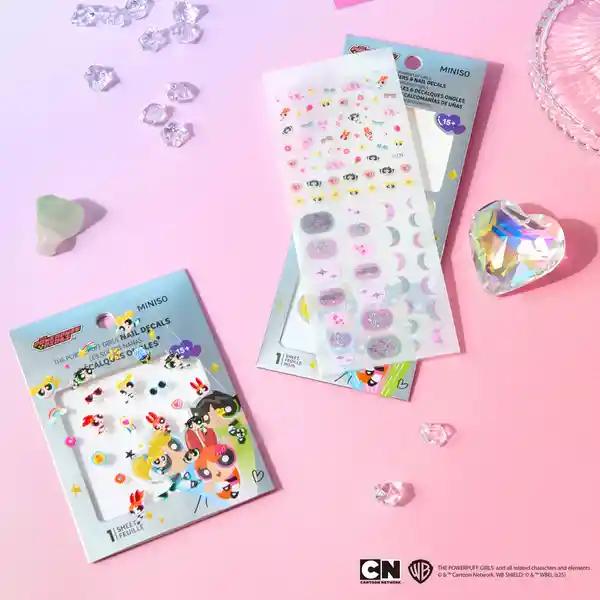 Sticker Para Uñas Serie Las Chicas Superpoderosas Miniso