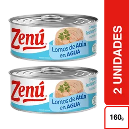 2 x Zenu Lomos de Atun en Agua