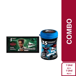 Trident Yerba 5 Und + Trident Botella Menta 35 Und