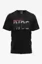 Camiseta Urbana Gracias Rigo Hombre Negro T. 2XL Go Rigo Go