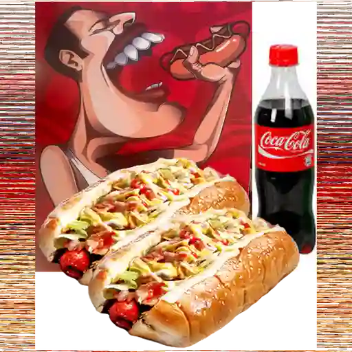 Hot Dog Anticuado En Combo