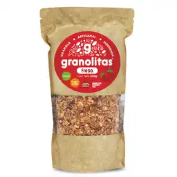 Granolitas Granola Artesanal con Fresa