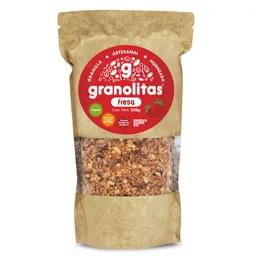 Granolitas Granola Artesanal con Fresa