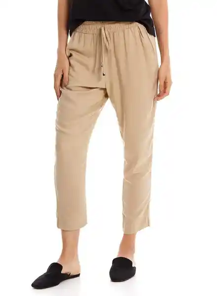 Pantalón Para Mujer Taupe Talla 10 Arkitect