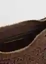 Bolso M Tenerife Chocolate Talla 99 Mujer Mango