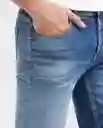 Jean 0Super Slim Rider Azul Francés Medio 34/32 Chevignon