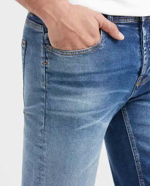 Jean 0Super Slim Rider Azul Francés Medio 34/32 Chevignon
