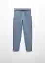 Pantalón Door Azul Talla 13 Niños Mango