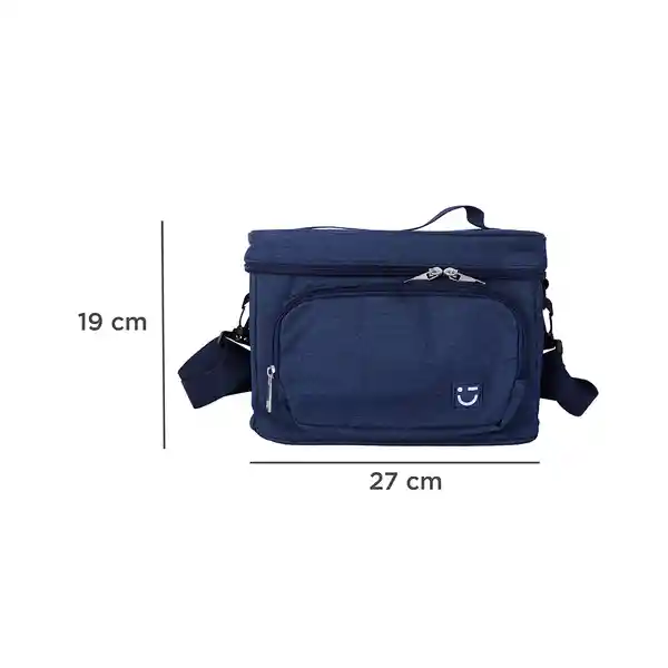 Lonchera Crossbody Serie Azul Marino Miniso