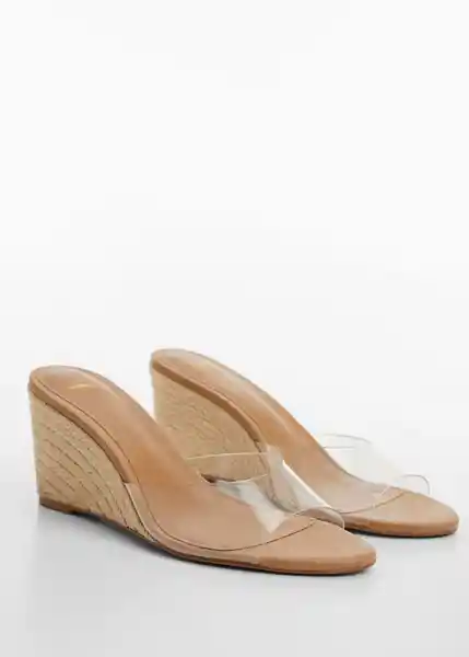 Zapatos Cala Nude Talla 35 Mujer Mango