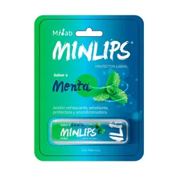 Minlips Protector Labial Acción Refrescante Barra Menta