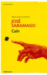 Qué diablo de Dios es éste que, para enaltecer a Abel, desprecia a Caín. Si en El Evangelio según Jesucristo José Saramago nos dio su visión del Nuevo Testamento, en Caín regresa a los primeros libros de la Biblia. En un itinerario heterodoxo, recorre ciudades decadentes y establos, palacios de tiranos y campos de batalla de la mano de los principales protagonistas del Antiguo Testamento, imprimiéndole la música y el humor refinado que caracterizan su obra. Caín pone de manifiesto lo que hay de moderno y sorprendente en la prosa de Saramago: la capacidad de hacer nueva una historia que se conoce de principio a fin. Un irónico y mordaz recorrido en el que el lector asiste a una guerra secular, y en cierto modo, involuntaria, entre el creador y su criatura.