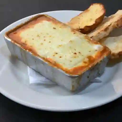 Lasagna con pollo y champiñones