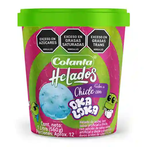 Helado Chicle Colanta x 1 L