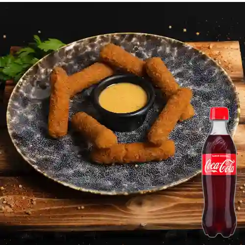 Combo Cheese Sticks + Coca-Cola Sabor Original 400 ml