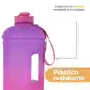 Vaso Plástico Púrpura y Rosa 2100 mL Miniso