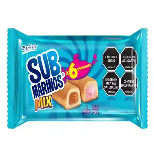 Submarinos Surtidos 1p 204g