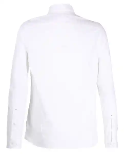 Camisa M/l Premium Blanco Talla M Hombre Chevignon