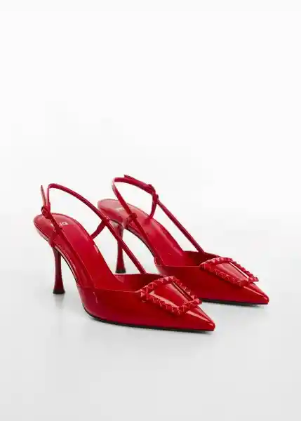 Zapatos Tone 1 Rojo Talla 39 Mujer Mango