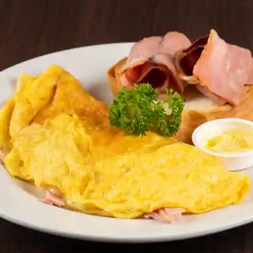 Omelet Jamón y Queso