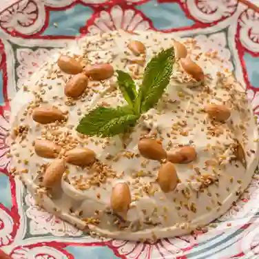 Berenjenas con labneh