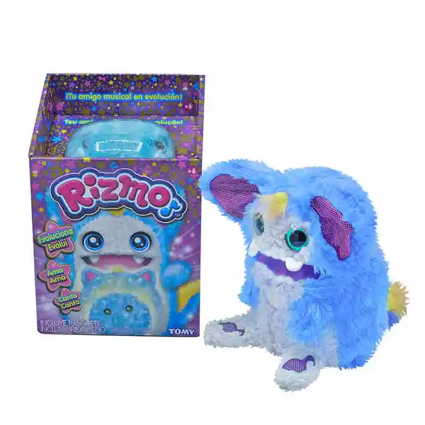 RizmoPeluche Aqua Azul