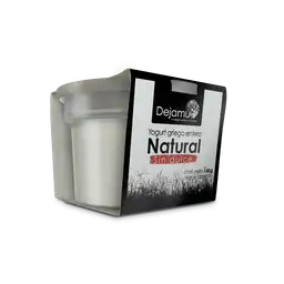 Dejamu Yogurt Griego Entero Natural sin Dulce